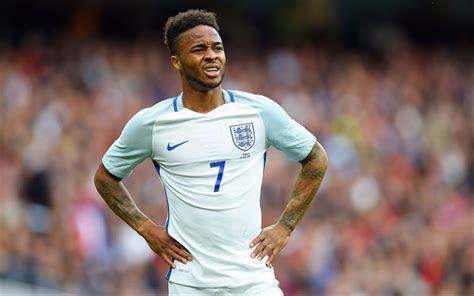 Download Wallpapers Raheem Sterling 4k Portrait England Football