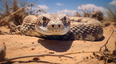 Premium Photo Mojave Rattlesnake In Arizona Crotalus Scutulatus