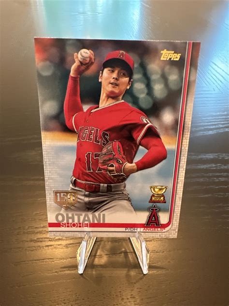 2019 Topps Series 2 150 Years Silver Foil 600 Shohei Ohtani Rookie Rc