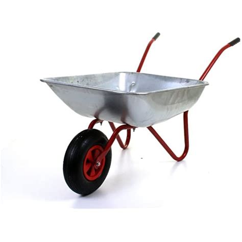 Gardebruk Wheelbarrow L Capacity Load Up To Kg Home Garden