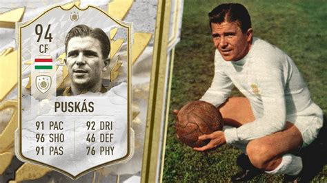 WOW 94 PRIME ICON PUSKAS PLAYER REVIEW 94 ICON FERENC PUSKAS