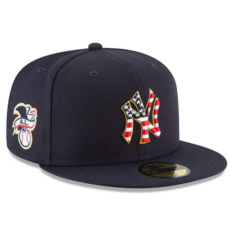 New York Yankees New Era 2018 Stars And Stripes 4th Of July On Field