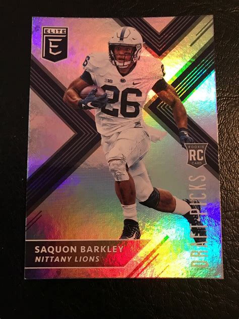 2018 Elite Draft Picks 105A Saquon Barkley Rc EBay