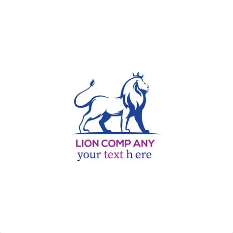 Lion brand logo design 35347408 Vector Art at Vecteezy