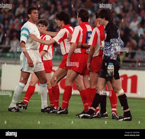 Soccer European Cup Final Red Star Belgrade V Olympic Marseille Hi Res