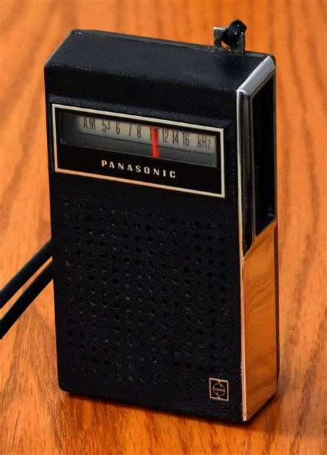 Vintage Panasonic Transistor Radio Model R The Marquette Am