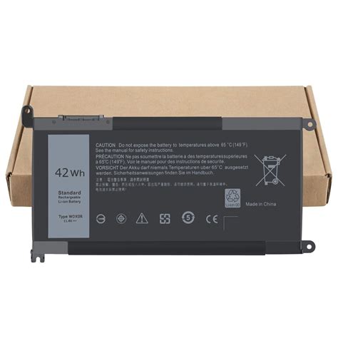 WDX0R WDXOR Laptop Battery 42Wh For Inspiron 15 5567 5568 13 5368 7368