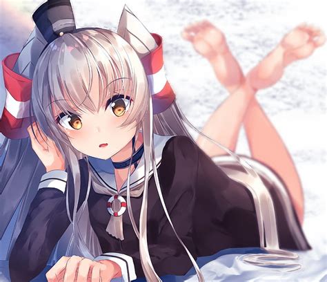 Anime Colección Kantai Amatsukaze Kancolle Fondo de pantalla HD