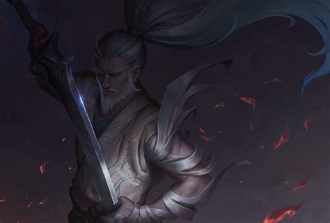 Yasuo And Foreseen Yasuo League Of Legends Drawn By Thai Thanh Danbooru