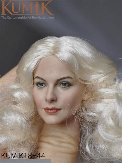 Female Head Sculpt KM For Figure Phicen HOT TOYS KUMIK USA EBay