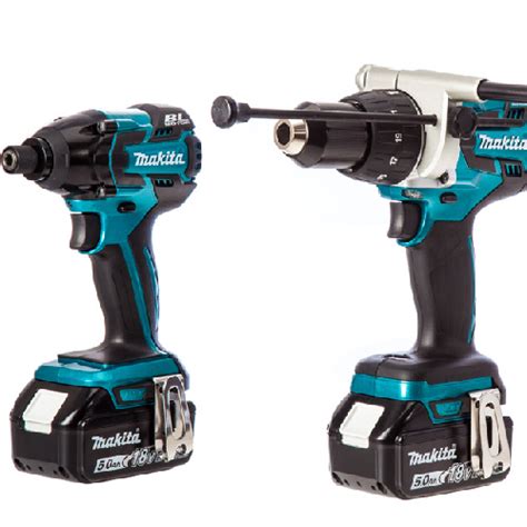 Makita 18v Li Ion Heavy Duty Brushless Combi And Impact Driver