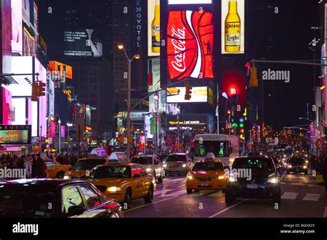 Times Square New York City Stock Photo Alamy