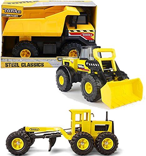 Buy Bundle Includes 3 Items Tonka Classic Steel Mighty Dump Truck