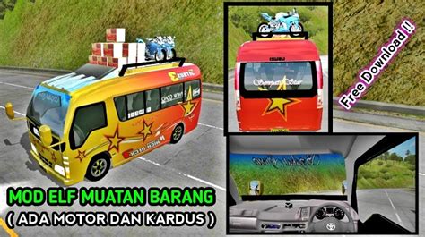 Mod BUSSID ELF Terbaru West Java