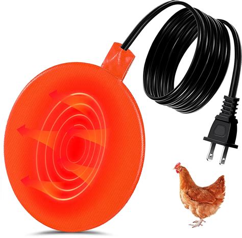 Amazon Hortsun Chicken Water Heater Poultry Water Heater Base