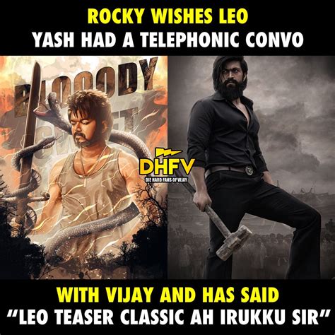 Mersal Ranjith On Twitter Rt Dhfv Off Rocking Star Yash Has Wished