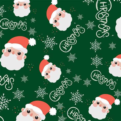 Christmas Pattern Background T Wrapping Paper Vector Illustration