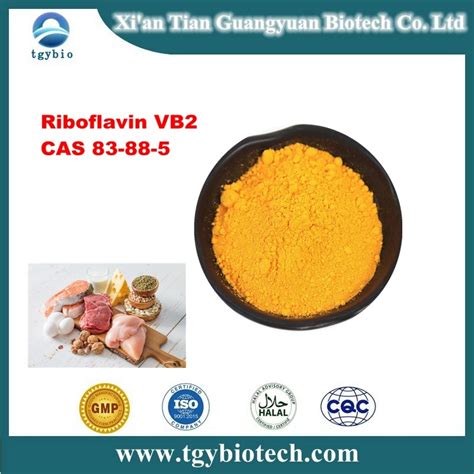 Top Quality Raw Material Pure Vitamin B Powder Vitamin B Riboflavin