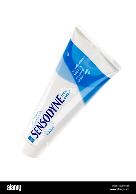 Sensitive Teeth Toothpaste Stock Photo - Alamy