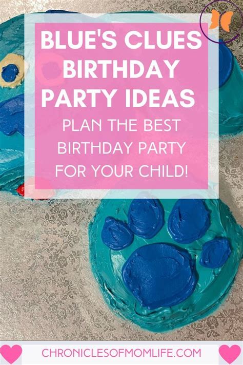 Blue’s clues birthday party ideas – Artofit