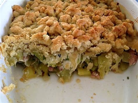 Recette de Crumble de courgettes au chèvre et parmesan thermomix