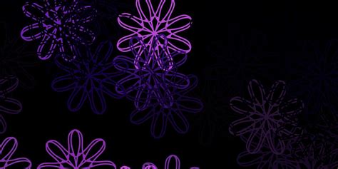 Dark Purple vector pattern with abstract shapes. 11716739 Vector Art at ...