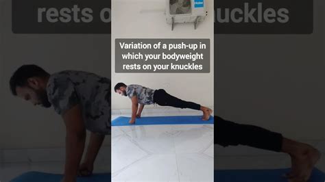 Knuckle Push Ups 6 Benefits Of Knuckle Pushups Knuckle Pushups For Strength Record Shorts