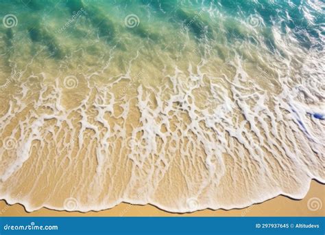 Wave Ripples on a Sandy Beach Stock Image - Image of scenery, nature: 297937645