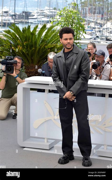 Cannes France 23rd May 2023 Abel The Weeknd Tesfaye Arrives At