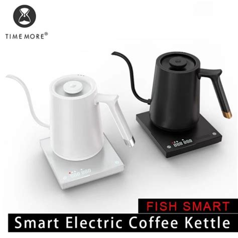 Jual Original Timemore Fish Smart Electric Kettle Teko Kopi Ketel