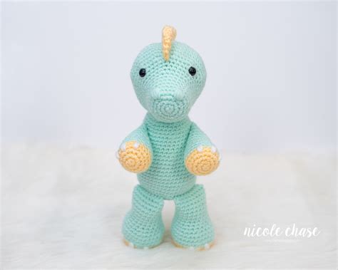 Crochet Pattern PDF Download Dinosaur Crochet Pattern - Etsy