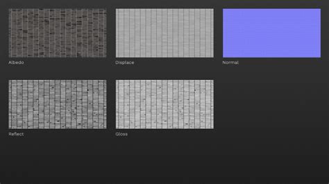 Dark Clinker Brick Texture