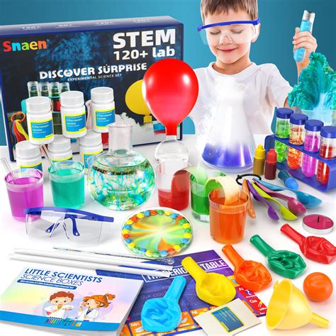 SNAEN 120+ Lab Experiments Science Kits for Kids, STEM Educational ...