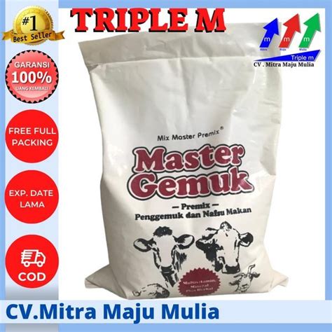 Jual Mix Master Premix Master Gemuk 1 KG Masternya Penggemukan Sapi