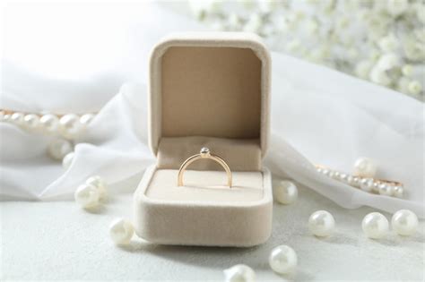 Premium Photo Concept Of Wedding Accessories With Wedding Ring Close Up