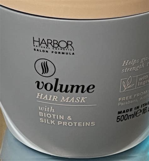 HARBOR VOLUME HAIR MASK BIOTIN SILK PROTEIN 16 9 OZ 500 ML ITALY NEW