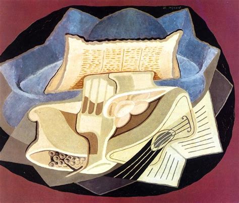 The Blue Cloth 1925 Juan Gris WikiArt Org