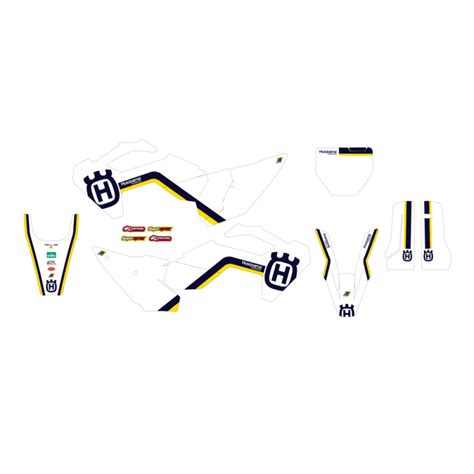 KIT ADESIVI BLACKBIRD RETRO HUSQVARNA FC 450 2023 Euro 88 28