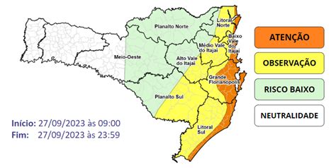 Cidade De Sc Acumulou Mais De 80 Mm De Chuva Em Apenas 48h Saiba