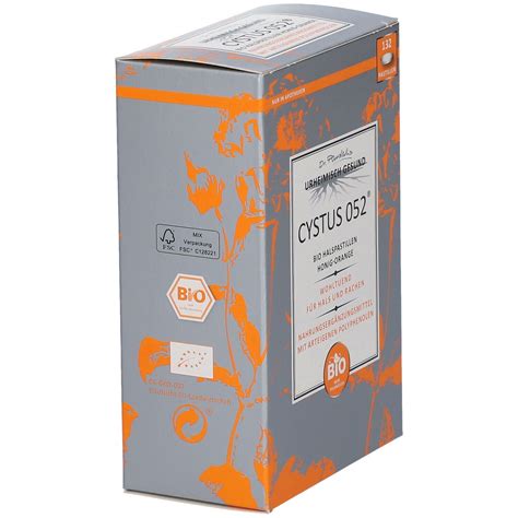 Dr Pandalis Cystus 052 Bio Halspastillen Honig Orange 132 St Shop