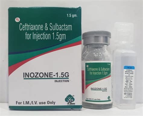 Ceftriaxone And Sulbactam Injection For Pharmaceuticals Clinical Grade Standard Medicine