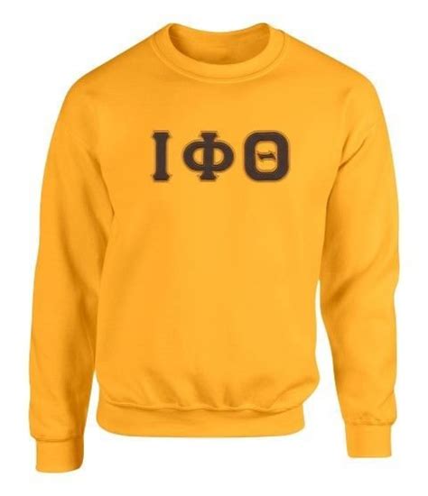 Iota Phi Theta 2 Day Ship Twill Crewneck Sweatshirt Sale 3995 Greek Gear®