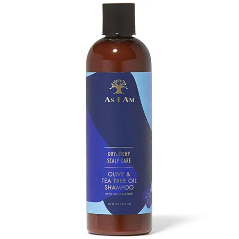 As I Am Dry And Itchy Scalp Care Olive And Tea Tree Oil Shampoo 12oz