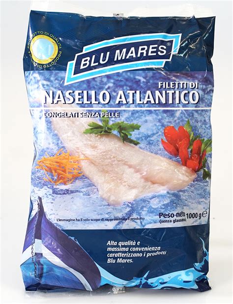 Filetti Di Nasello Punto Azzurro Surgelati