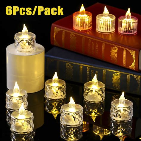 Flameless LED Candle Light Bateria Operado Tea Light Anivers Rio