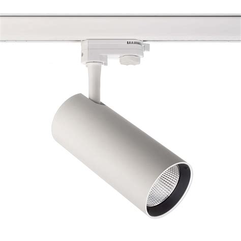 Projecteur LED réglable sur rail 20W spot d intérieur vitrines 230V