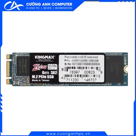 C Ng Ssd Kingmax Zeus Pq Gb Nvme M Pcie Gen X