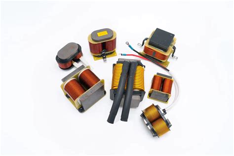 Flat Copper Wire High Insulation Strength Coil Inductor High Efficiency