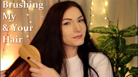 Asmr Brushing My Hair And Yours Soft Spoken Binaural Hair Brushing