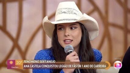 Ana Castela Fala Que Ainda Se Assusta Sucesso Repentino E Se